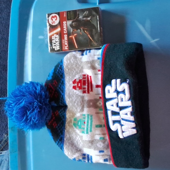 Star Wars Other - Disney Star Wars toddler beanie & nwt playing cards
